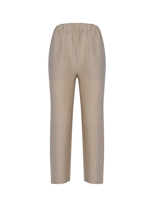 Pantalone in lino tecnico Alpha Studio | AD-6612Q2016